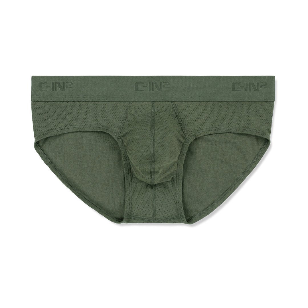 Active Low Rise Brief Olan Olive - C - IN2 New York