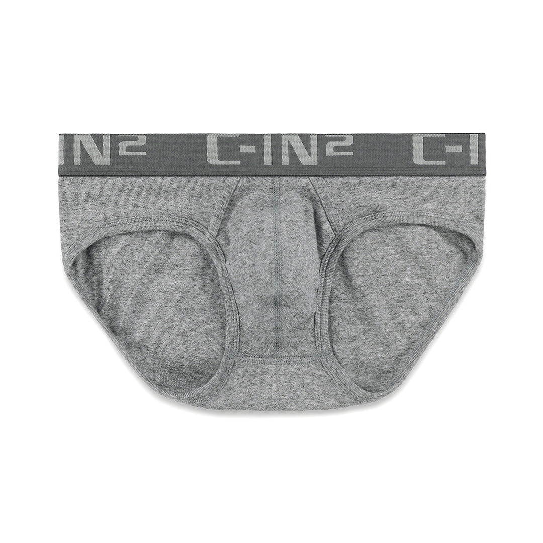 Core Low Rise Brief Grey Heather - C - IN2 New York