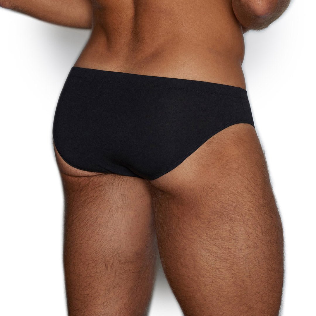 Nu Low Rise Brief Black - C - IN2 New York