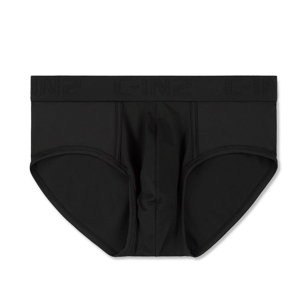 Pro Mid Rise Brief Black - C - IN2 New York
